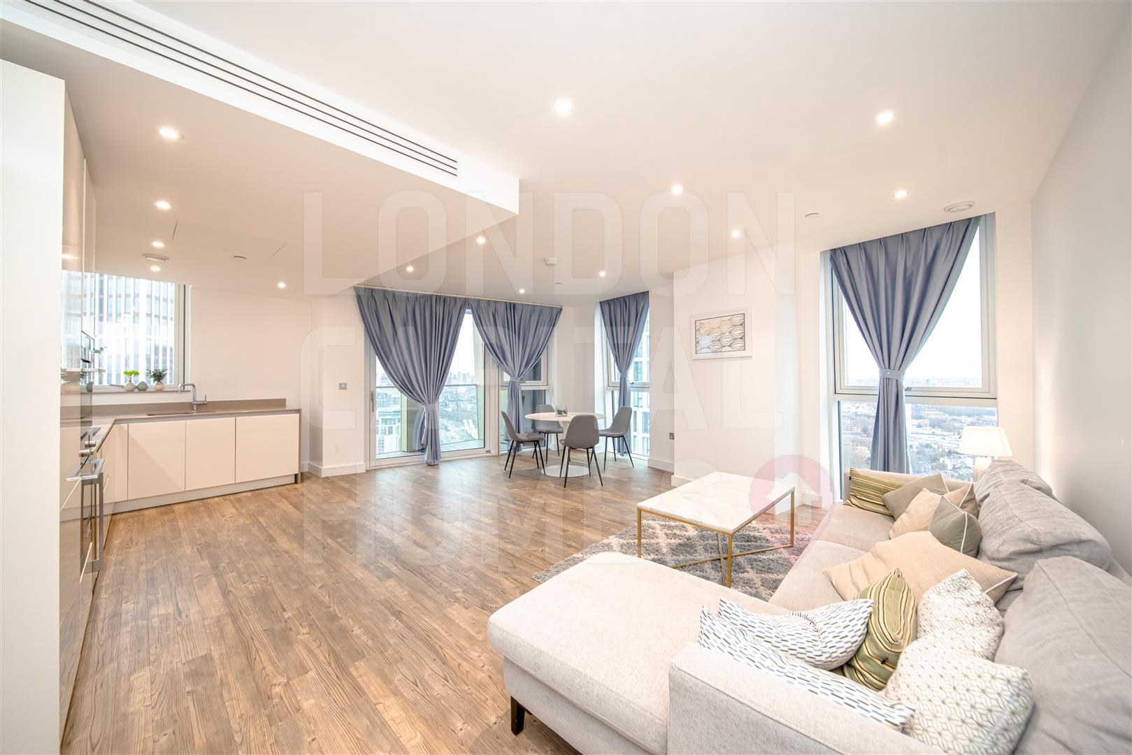 2 bed property in Gladwin Tower, 50 Wandsworth Road, London